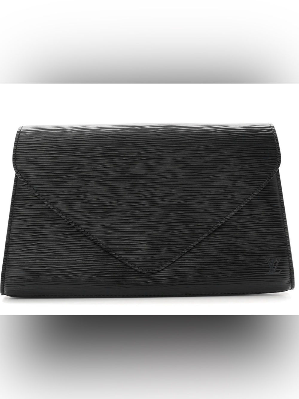 LOUIS VUITTON Epi Art Deco Clutch in Black